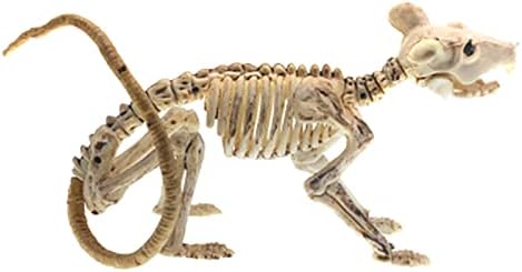 JackRuler Пластмасови Украси за Животни Серия Моделиране на Хелоуин Украса на Скелет за Декорация и Затвори Коледна Украса