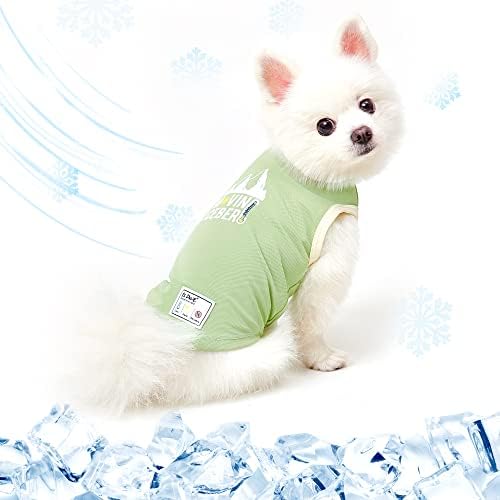 Ризи за кучета ISPET, Самоохлаждающиеся Тениски, Летни Тениски за кучета от Ледената Коприна, Мека Жилетка без Ръкави