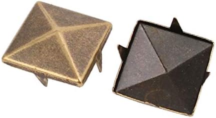 X-DREE 100шт Хартия квадратна форма, с диаметър 15 мм Бронзов оттенък за Scrapbooking САМ Занаятите (100 броя 15 мм