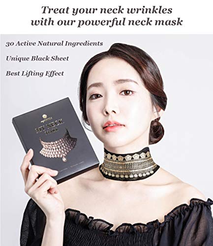 My Neck Mask 5 Листа на Корейската Увлажняющей Подтягивающей маски против бръчки Hydrating Firming Lifting Mask