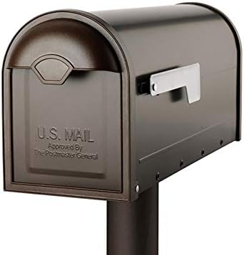 Архитектурни Пощенски кутии 8830RZ-10 Пощенска кутия Winston Post Mount, Настъргани Бронз