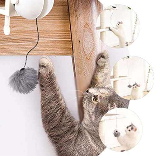 Ipetboom 1 Комплект Умни Интерактивни Играчки за Котки Автоматично движещи Се Подскачащи Катящийся Топката