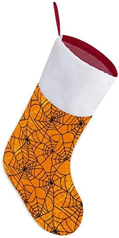 Коледен Окачен на Отглеждане с Модел под формата на Паяжина, Сладък Чорап на Дядо Коледа за Коледната Елха, Бижута,