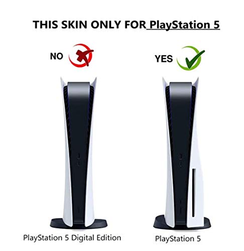 Покритието от винил стикери за конзола и контролер PlayStation5 за конзолата PS5 и контролер, най-Простата Версия за