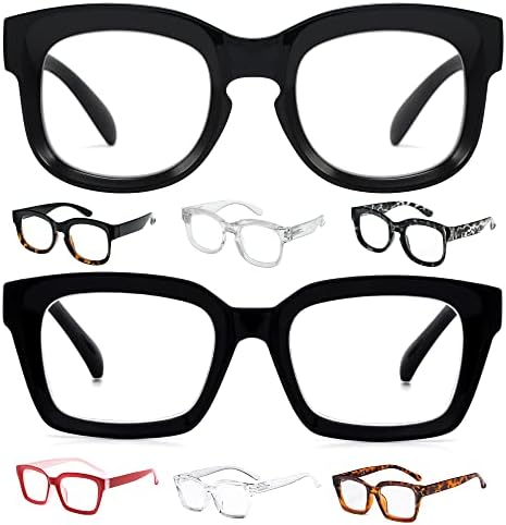Eyekepper ще Спести 10% на 4 опаковки очила за четене голям размер за жени и 4 опаковки женски очила за четене голям
