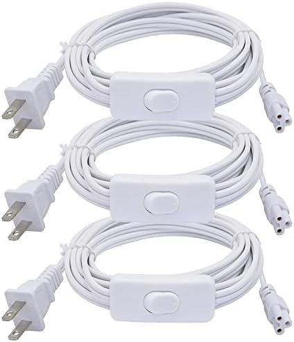 Удължителен кабел за захранване led тръби Т5, Т8 с превключвател за включване /изключване, led лампа T5/Т8, Вграден