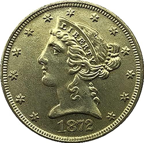 1872 Американски Монети Liberty Орел, Златна Криптовалюта, Любима Монета, Реплика, Възпоменателна Монета, Са Подбрани Монета,