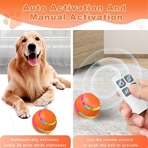 Подаръци за кучета Tuwicx-Оранжеви, с дистанционно управление и USB батерия