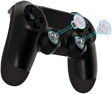 Преносимото Ергономичен джойстик eXtremeRate ThumbsGear за контролер PS5, за ръководителите на всички модели PS4 - 3 дръжки