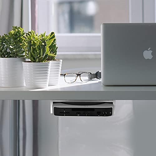 Определяне на Hosanwell Mac Mini | Специална закопчалка за Mac Mini, Съвместим с VESA, Монтиране на стена, Под масата,