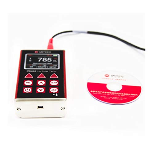 Измерване на Твърдост Leeb М с Принтера Bluetooth Дизайн Метална Обвивка TFT LCD дисплей