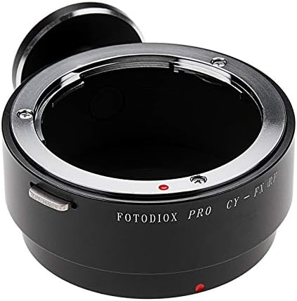 Адаптер за закрепване на обектива Fotodiox Pro обектив Contax / Yashica (C / Y или CY) към корпуса на фотоапарата Fujifilm