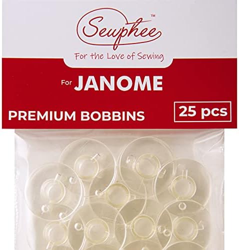 Шпульки Sewphee за шевни машини JANOME - Клас от 15 - Подходящи за шевни машини Janome, Brother, Elna и други качествени (102261103)