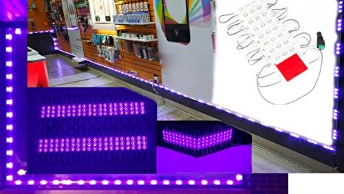 модул 5630 LED светлините на витрините на магазина на 20 фута супер ярка червена светлина със сила AC UL 12v 3 Amps