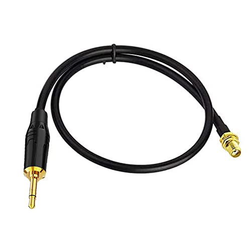 RedYutou BNC Plug 3.5 мм Моно 1/8TS Стерео Plug Адаптер за Антена удължителен кабел Коаксиален аудио кабел за Захранване
