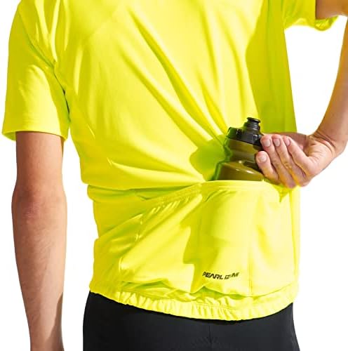 Мъжка риза PEARL ИЗУМИ Cycling Quest с Къс ръкав и цип по цялата дължина от Светоотражающей тъкан