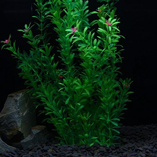 Растения аквариум от изкуствена Коприна Tacobear, Живи Растения за Аквариум, Украса за аквариум, Аксесоари