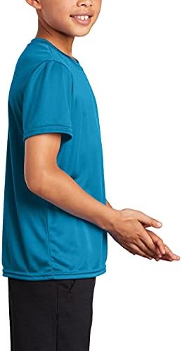 Младежка тениска JustBlanks с Къси ръкави Regular Fit За ежедневна тренировка С кръгло деколте