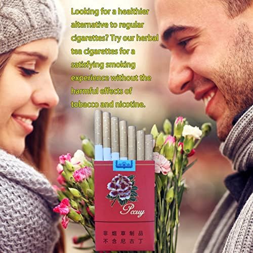 Билкови Цигари Без никотин, Без тютюн, Ефективни средства за спиране на тютюнопушенето, 2 Опаковки от по 40 броя