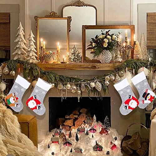 Коледни Чорапи LaVenty, Коледни Чорапи, Коледни Украси за Камина за Деца, Коледни Украси, Декорация на Детска