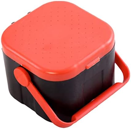 INOOMP Хидратиращ Кутия За съхранение на Миди-Червеи Дишаща Кутия за съхранение на Земните Червеи