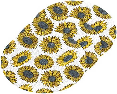 Гъба-Чистачи Kigai Sunflowers Без Драскотини, Двустранно Гъба-Стъргалка за миене на съдове и почистване на Кухня, 3