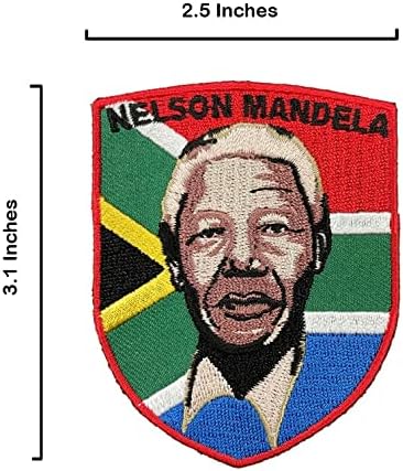 A-ONE 2 БР. в опаковка-Нашивка с щит, Южна Африка + Емблемата на флага на Южна Африка, Революционна нашивка, Бродерия расовото