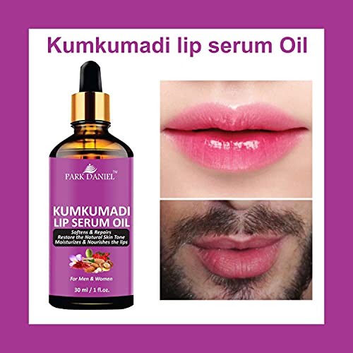 Олио-серум за устни Бум Premium Kumkumadi - За меки и блестящи устни в опаковка 2 флакона по 30 ml (60 мл), Розов