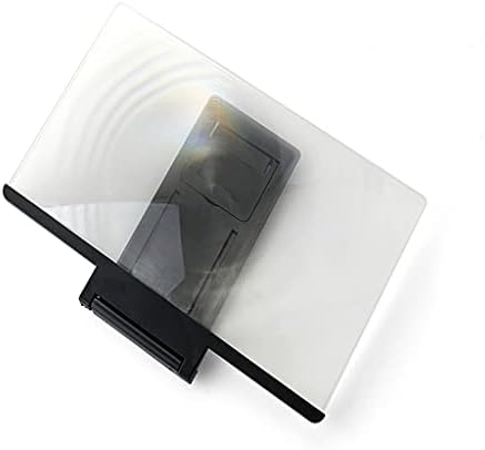 CZDYUF 8-инчов 3D видео сгъваем екран Голям държач за защита на очите Усилвател на екрана за мобилен телефон, поставка