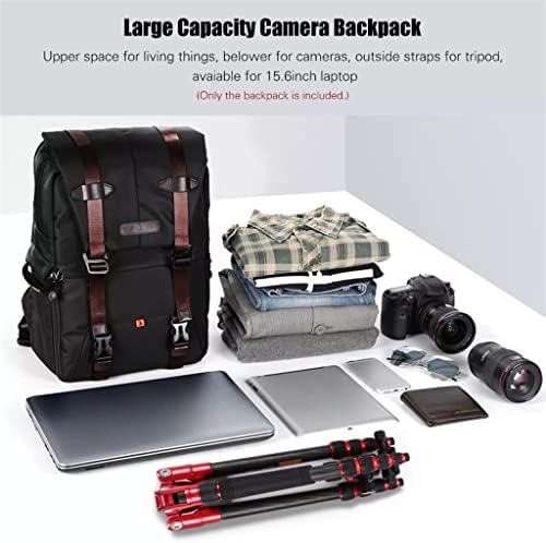 WYFDP Чанта За Видеокамера Раница За Съхранение на Снимки Чанта за Обектива за Лаптоп 15,6 инча с Непромокаемым Калъф Статив