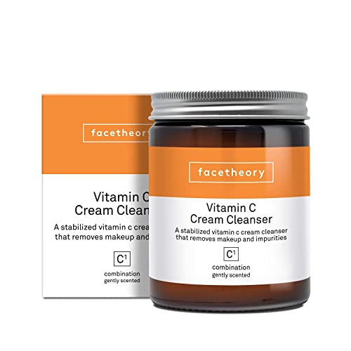 facetheory Vitamin C Cream Cleanser C1 - Ежедневно Нежно почистващо средство за лице, Подтягивающее кожата, Осветляющее средство