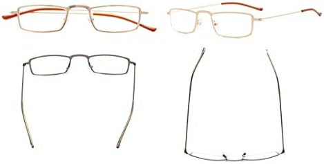 CessBlu 5 Чифта Очила за четене с Малки Лещи, Прости Очила За Четене, Женски Мъжки слънчеви Очила За Четене