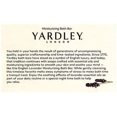 Сапун Yardley от английската лавандула, 2 х 4,25 грама на сапун (SG_B005PV03Z6_US)