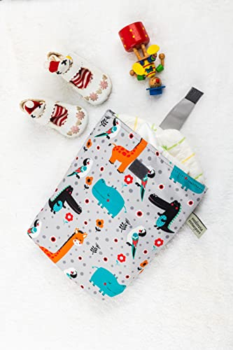 Чанта за преобличане на новородените момичета и момчета, чанта, изработена от материал - Преносим подложка