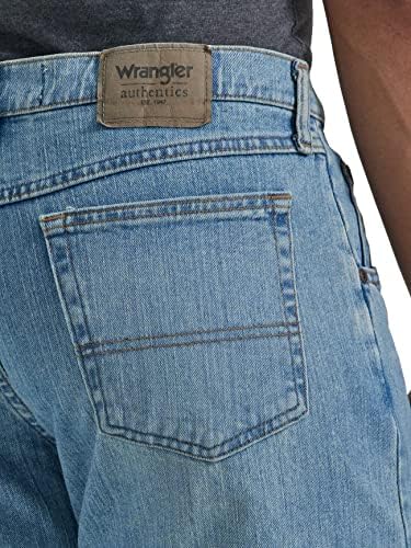 Класически мъжки ластични дънки свободно намаляване на Wrangler Authentics с 5 джоба