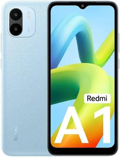 Xiaomi Redmi A1 Отключени мобилен телефон 4G Volte, 2 GB RAM + 32 GB ROM, дисплей 6,52 инча, камера 8 Mp, батерия 5000