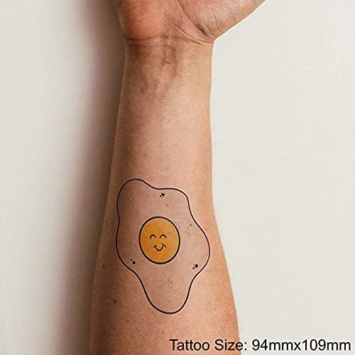 Временна татуировка Azeeda Large Пържени яйца (TO00044758)