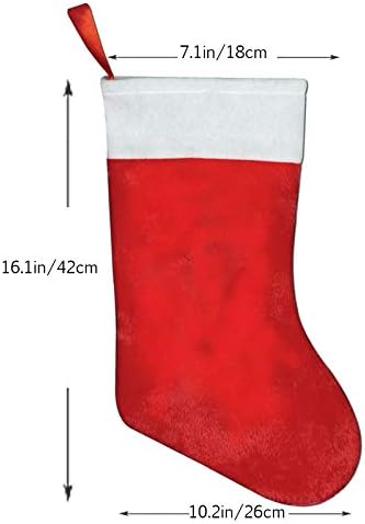 CORPDA Забавен Коледен Чорапи За кучета Порода Бретан Шпаньол, Персонални Коледни Чорапи, Класически Декорации За Отглеждане,