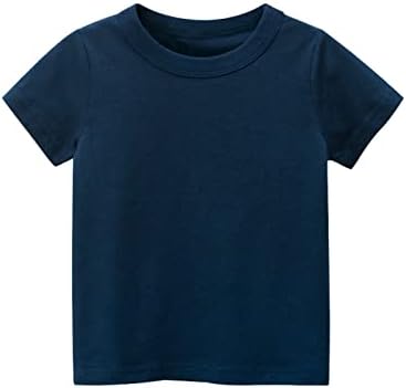 Тениска за момчета, Много Големи Тениски За Деца За Момичета и Момчета, Основният Тениска С Къс Ръкав, Ежедневни