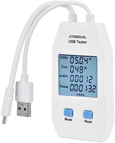 Измерване на напрежение и ток, Точен Usb-тестер За Домашна електроника (UT658 Dual)