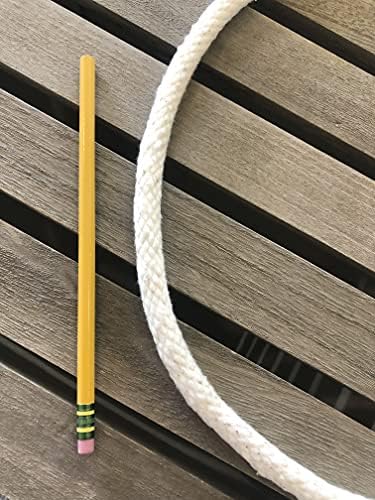 Хлопчатобумажный Въжето кабел 1/2 инча, Размер на 5 (40 ярда)
