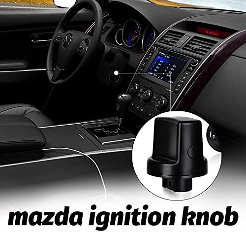 Дръжката на ключа за запалване Притискателния Преминете завоя и Комплект вложки Замяна за 2007-2015 на Mazda CX-9 2006-2007 Mazda