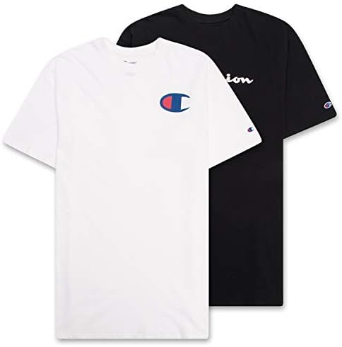 Мъжки Тениски, Голям и Висок - 2 опаковки Мъжка тениска с кръгло деколте, Дрехи за големи и високи