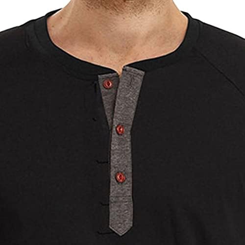 Фланелен ризи JEKE-DG, Облегающая Тениска с дълъг ръкав, Спортни Потници в големи размери, Пуловер с кръгло деколте и копчета,
