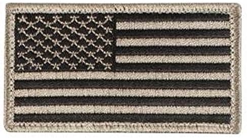Американският Флаг на САЩ Sniper овчарка Война с бродирани ивици на лигавицата с плетене на една кука и линия (Space