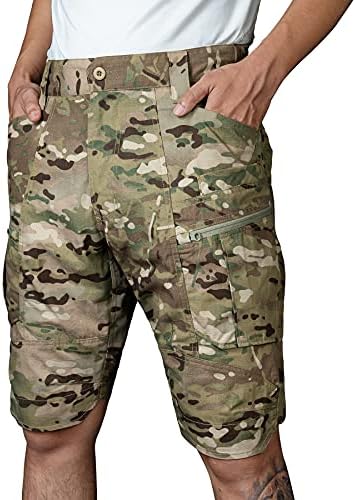 IDOGEAR Мультикамерные къси Панталони за Мъже, Тактически Панталони-Карго, Военни Камуфляжные Улични Ежедневни