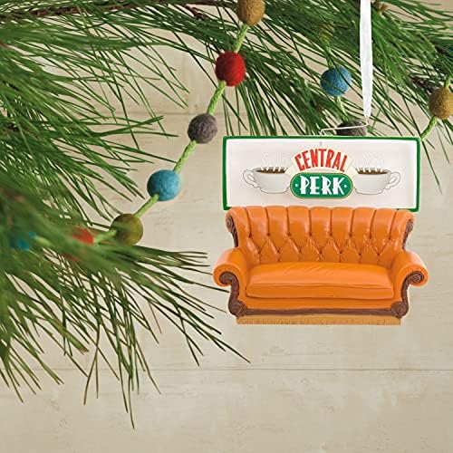 Коледен Орнамент на дивана кафе Hallmark Friends Central Perk, Многоцветен,0002HCM9510