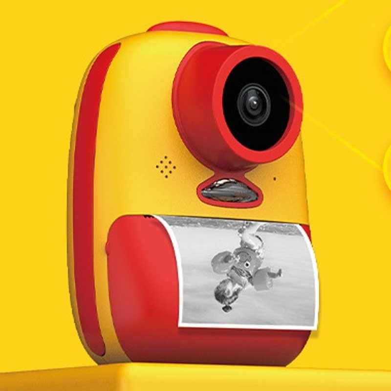 N/A Камера, Принтер, Термопринтер Помещение Детски Играчки Мини Детска Камера, 2-инчов LCD екран, Цифров детска камера (Цвят: