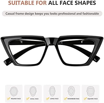 Eyekepper 5-pack Очила за четене за Жени Cat Eye Readers Голяма дизайн