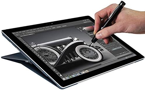 Активен цифров стилус Broonel Black Mini Fine Point, съвместим с по-тънък и лек лаптоп ASUS VivoBook F510UA 15,6FHD WideView